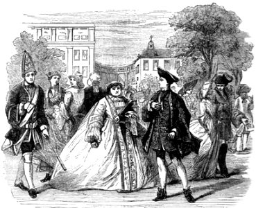 P618 SCENE IN THE PARKS, 1745