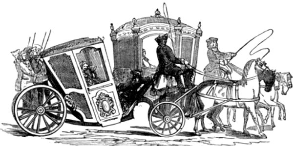 P619b Carriages of the time of Queen Anne