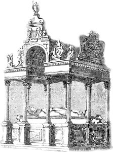 P570-Tomb of Queen Elizabeth in Westminster Abbey