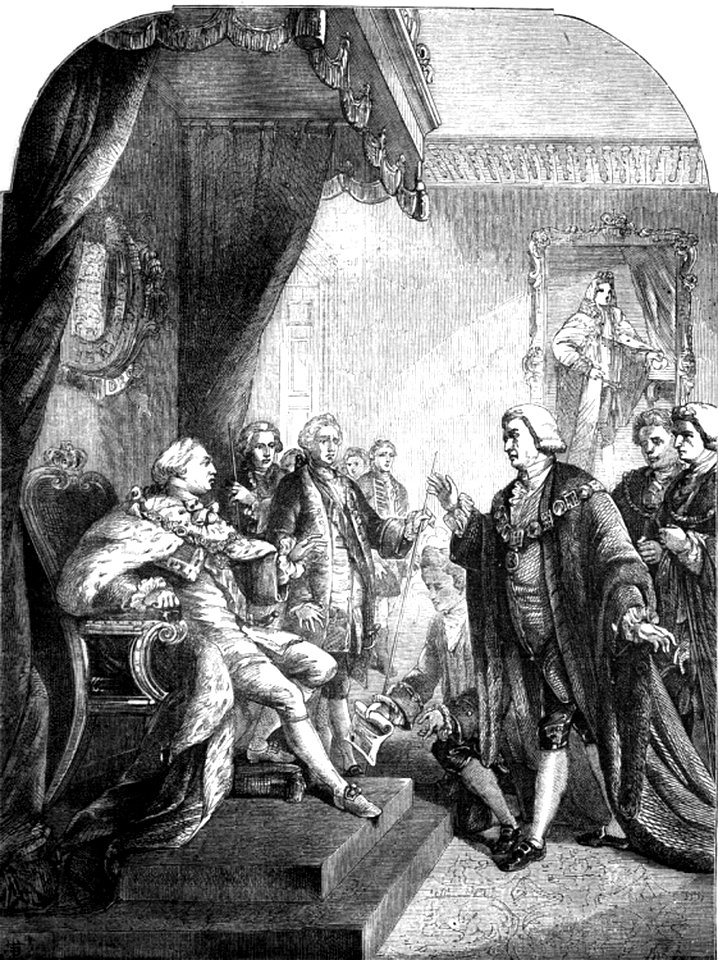 P79 Lord Mayor Beckford Presenting an Address to George III