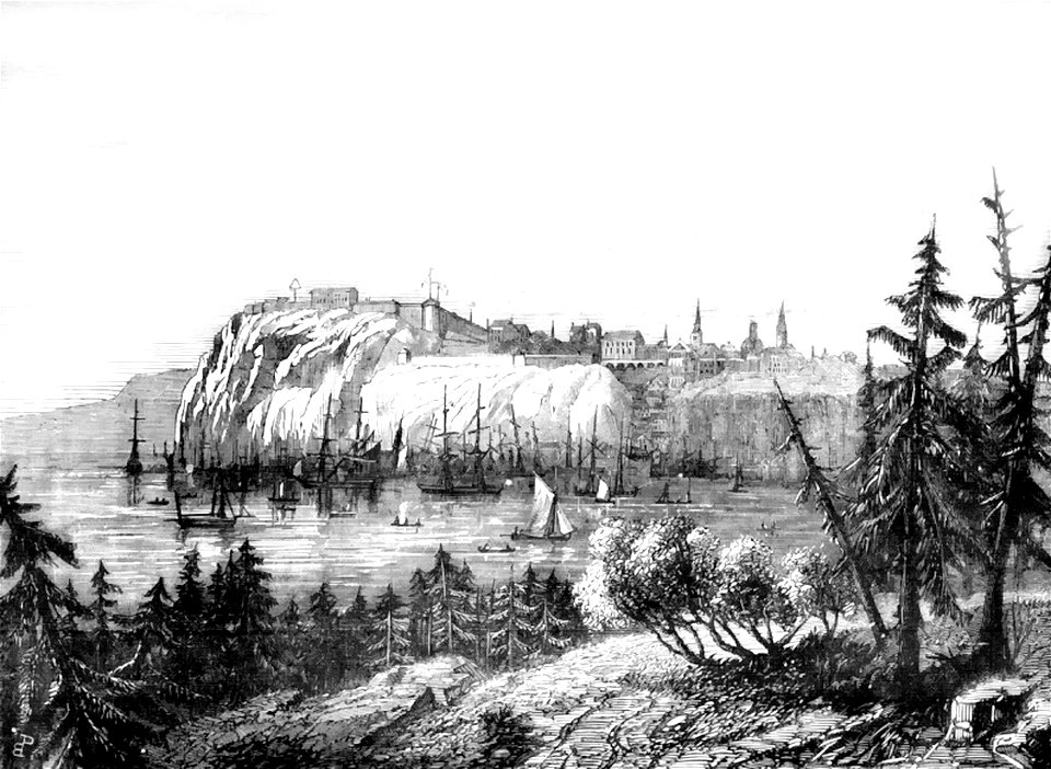 P571 View of the City of Quebec, Canada