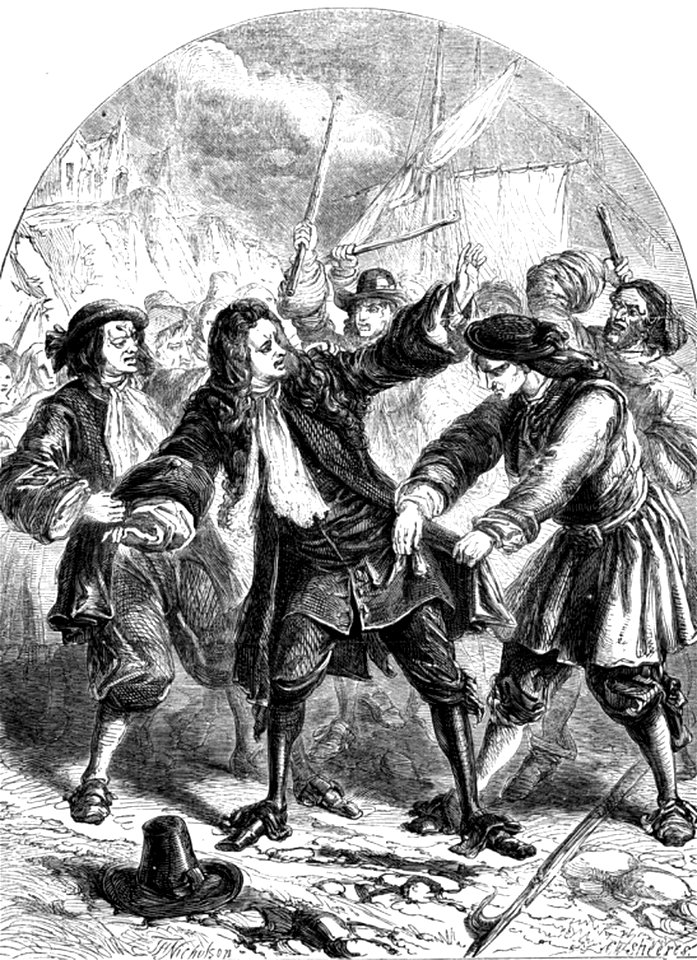P565 Attack on James II. at the Isle of Sheppey