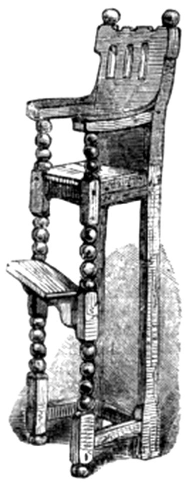 P607c Nursery Chair of James VI. of Scotland