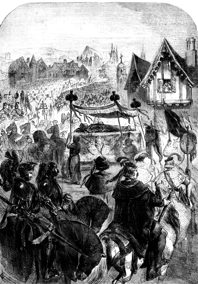P559-Funeral Procession of Henry V