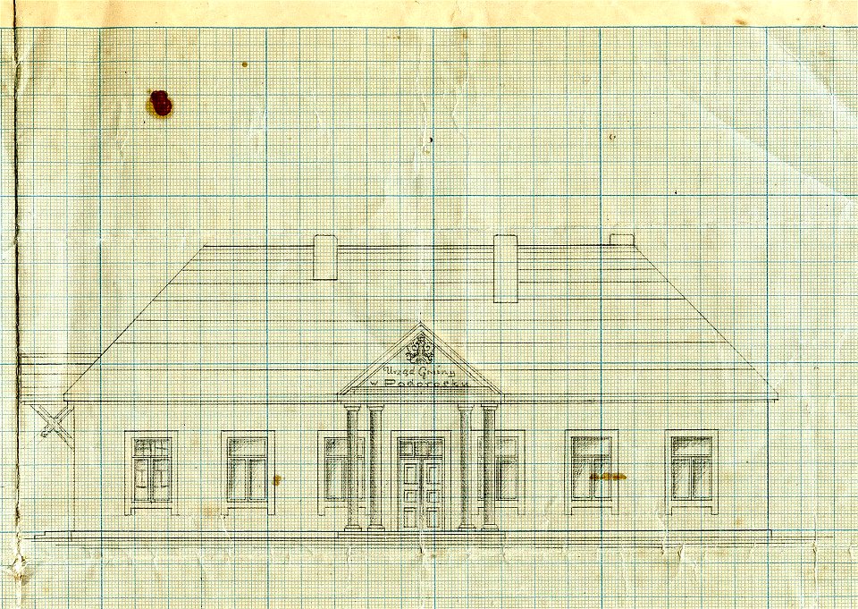 Padarosk, Uprava. Падароск, Управа (1921-29)