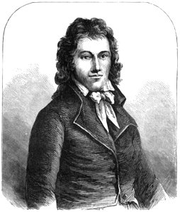 P6 CAMILLE DESMOULINS. FROM AN AUTHENTIC PORTRAIT