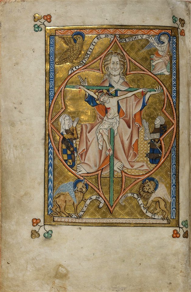 Pabenham-Clifford Hours - Fitzwilliam Ms242 f28v (Trinity)