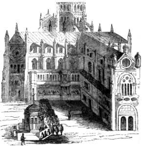 P618-Preaching at St.Pauls Cross-15th Century