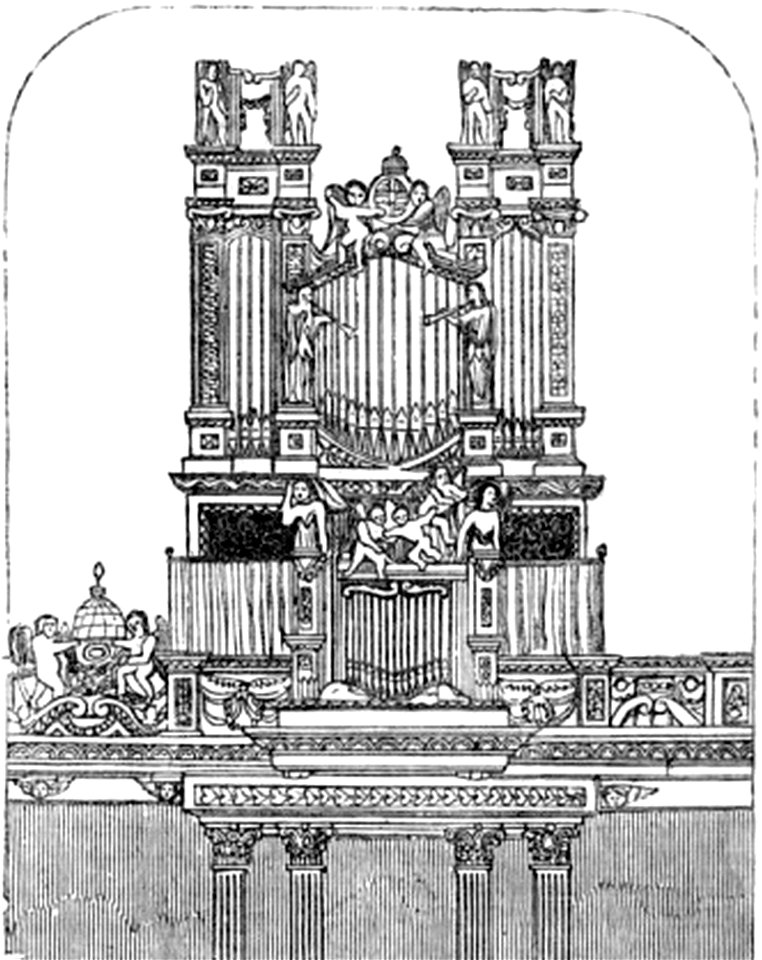 P602 ORGAN IN ST. PAUL'S CATHEDRAL