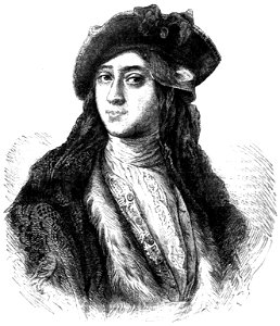 P546 HORACE WALPOLE. From An Authentic Portrait