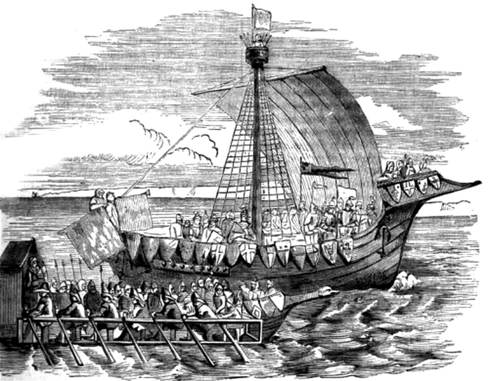 P63-Ship of War and Galley of the 15th Century
