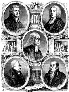 P583 EMINENT DIVINES OF THE TIME OF GEORGE III. 1820