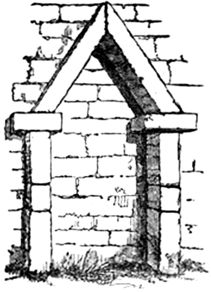 P71d-Doorway of Barnack Church-Northhamptonshire