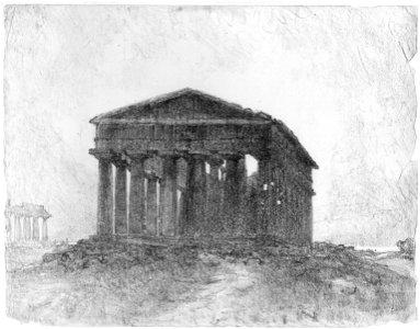 Paestum, evening LCCN2003665264