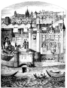 P97-London In The 15th Century. Free illustration for personal and commercial use.