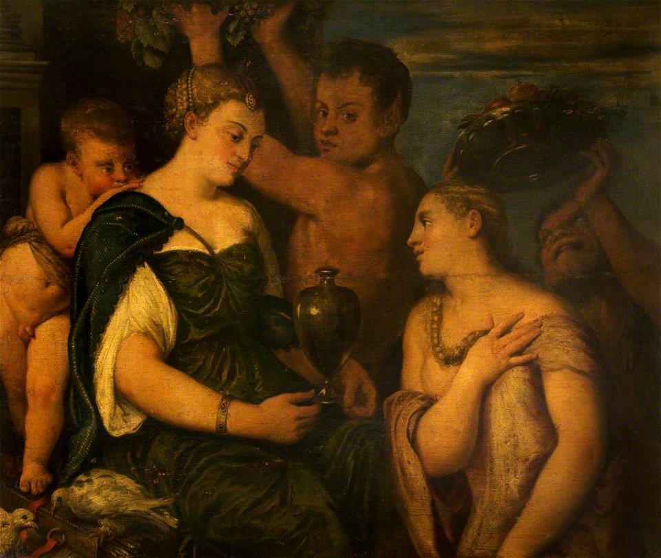 Padovanino (1588-1649) - A Variant of the D'Avalos Allegory (after Titian) - 1298287 - National Trust