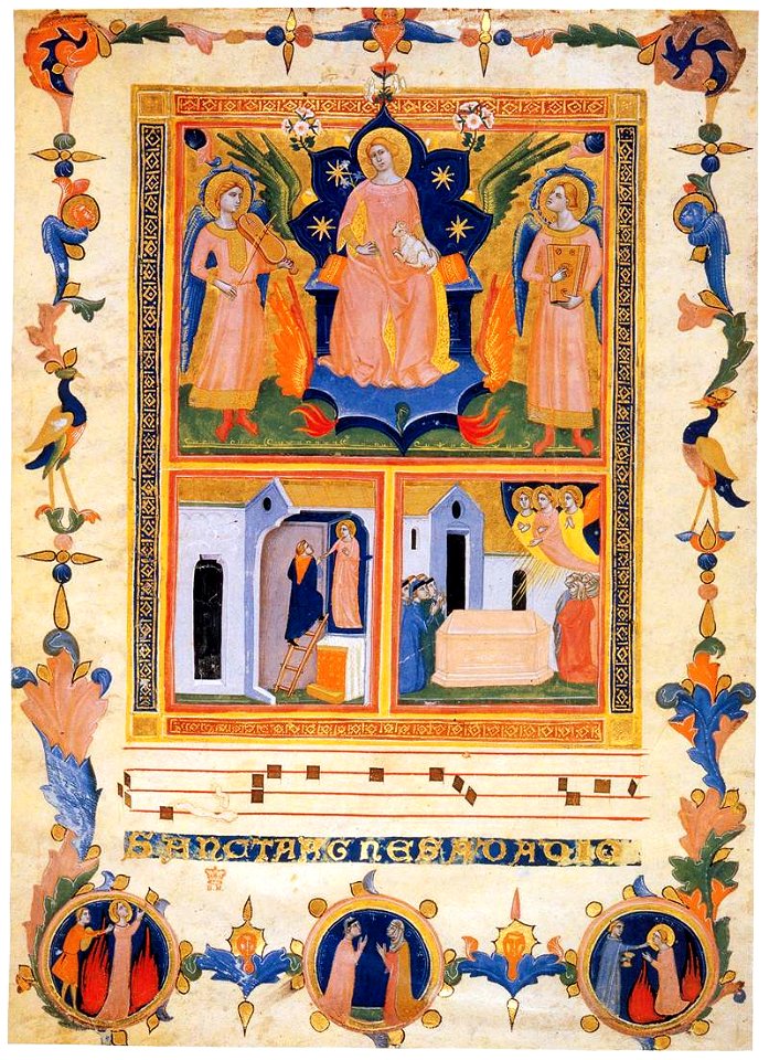 Pacino di buonaguida, Laudario della Compagnia di Sant'Agnese 03