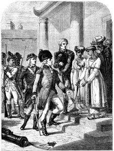 P595 TIPOO SAHIB'S SONS DELIVERED AS HOSTAGES TO THE ENGLISH