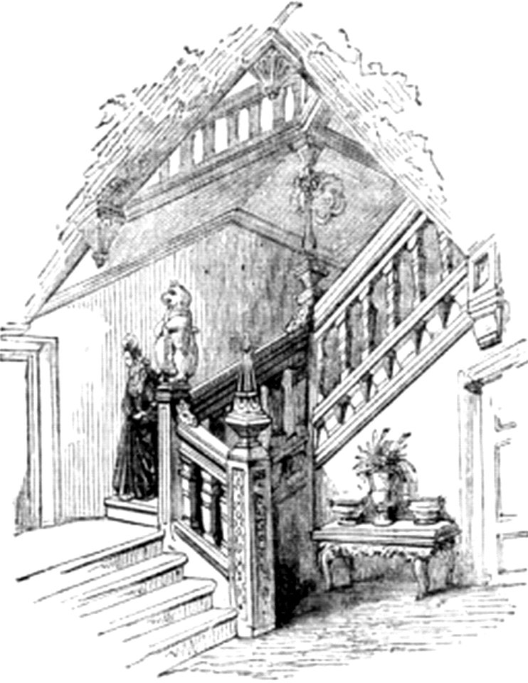 P58a-Staircase at Chariton House-Kent