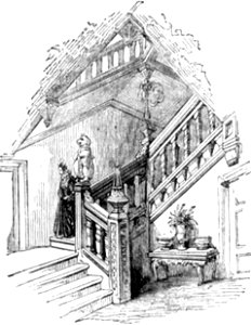 P58a-Staircase at Chariton House-Kent