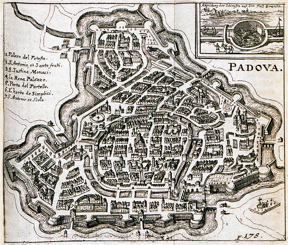 Padova - Sandrart Jacob Von - 1686