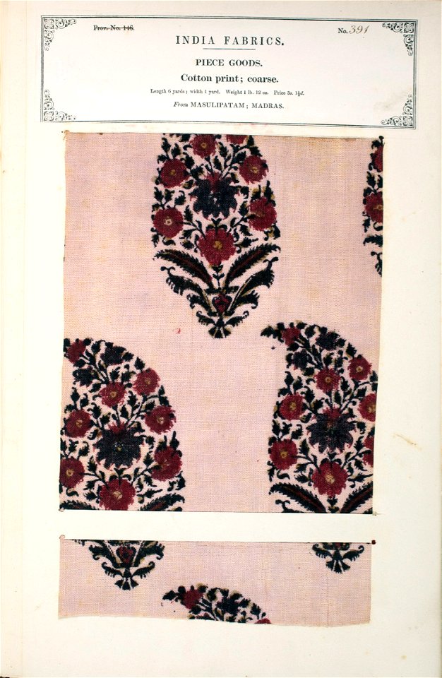 Piece goods n°391 cropped