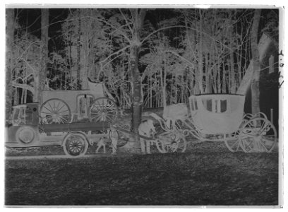 Packvagn fourgon - Livrustkammaren - 61833-negative
