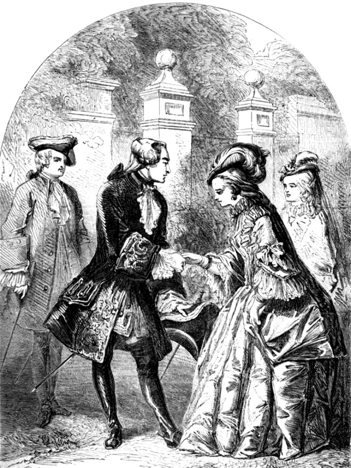 P7 First Meeting of George III. and the Princess (afterwards Queen) Charlotte