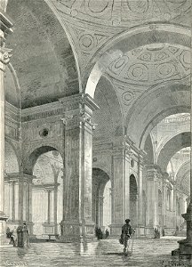 Padova interno della chiesa di Santa Giustina