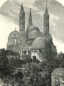 Padova abside e cupole della Basilica di Sant’Antonio