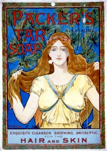 Packer's tar soap...for the hair and skin - Louis J. Rhead LCCN2002721208