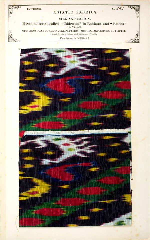 Silk and cotton n°564 cropped