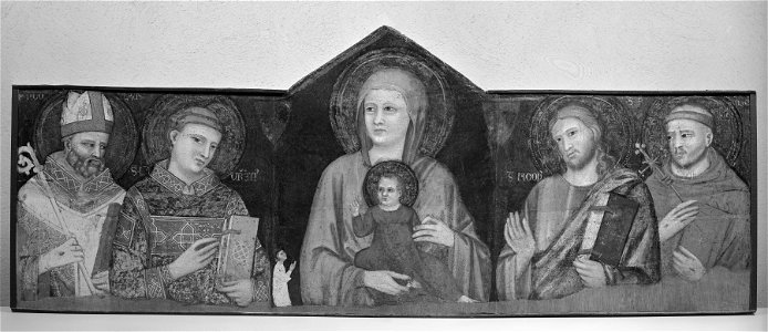 Pacino di Bonaguida - Madonna and Child with Saints - Walters 372494