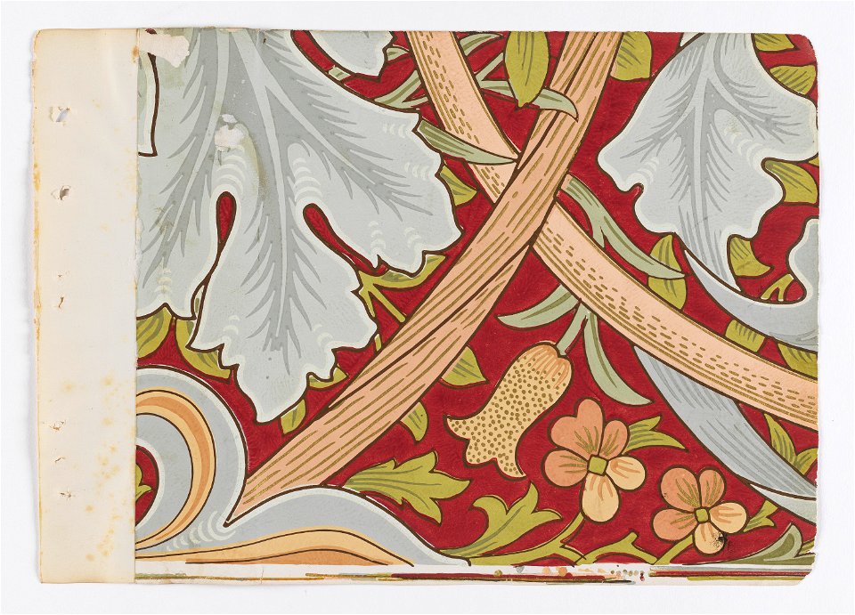 Page From Sample Book, Morris and Co., 1887 (CH 102200099)