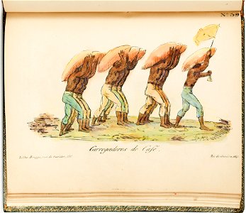 Nº 39 Carregadores de café, da Coleção Brasiliana Iconográfica