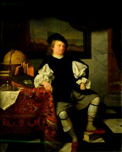 Négociant dans son cabinet - Arie de Vois - Musée du Louvre