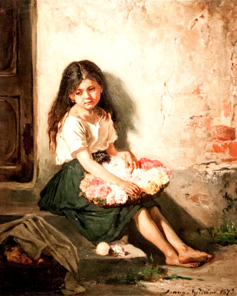 Nyström - Flower-girl