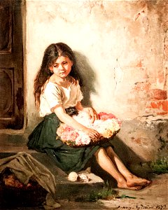 Nyström - Flower-girl