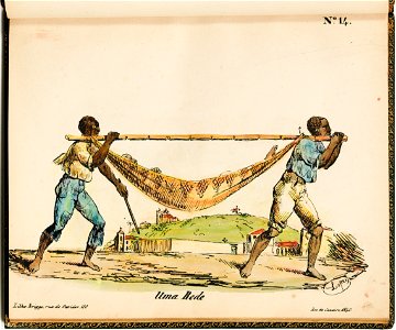 Nº 14 Uma rede, da Coleção Brasiliana Iconográfica