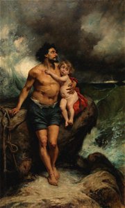 Náufragos, de Francisco Pradilla