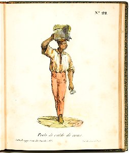 Nº 22 Preto de caldo de cana, da Coleção Brasiliana Iconográfica