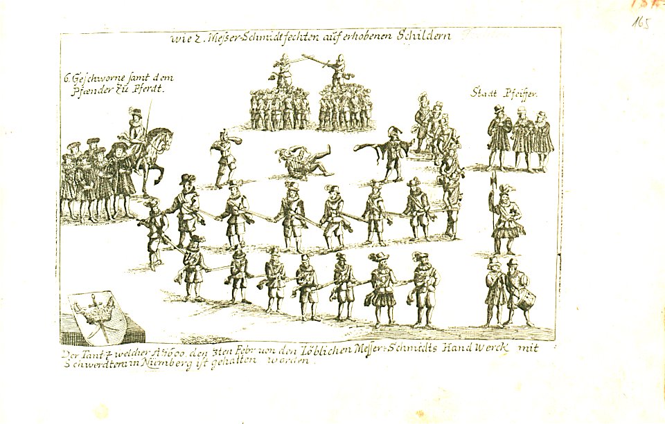 Nürnberger Zierde - Böner - 165 - Meßerschmidt-Fechten