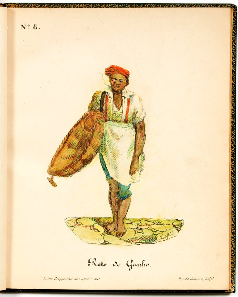 Nº 8 Preto de ganho, da Coleção Brasiliana Iconográfica