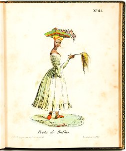Nº 21 Preta de ballas, da Coleção Brasiliana Iconográfica