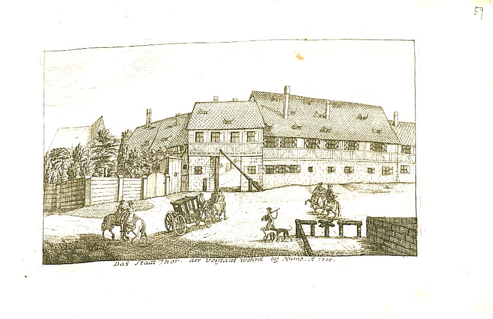 Nürnberger Zierde - Böner - 059 - Stadtthor Wehrd
