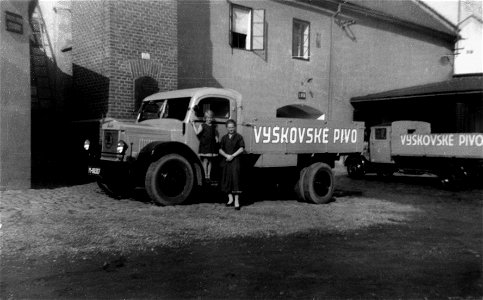 Nákladní automobil zn. Škoda 1930 (Pivovar Vyškov- czech republic)