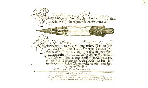 Nürnberger Zierde - Böner - 117 - Heilige Lanze