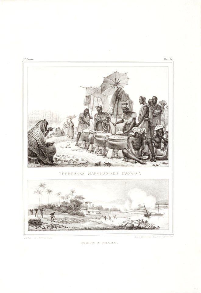 Négresses marchandes d´angou, da Coleção Brasiliana Iconográfica