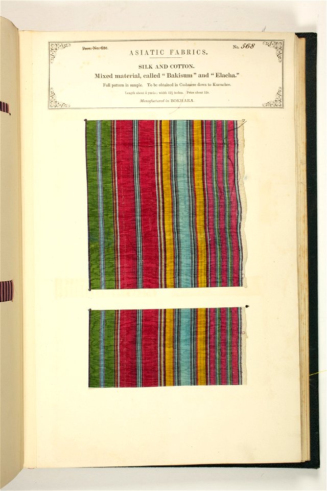 Silk and cotton n°568
