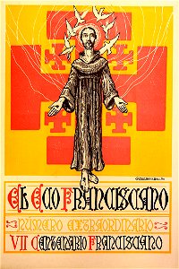 Número extraordinario de El Eco Franciscano 1926. Free illustration for personal and commercial use.